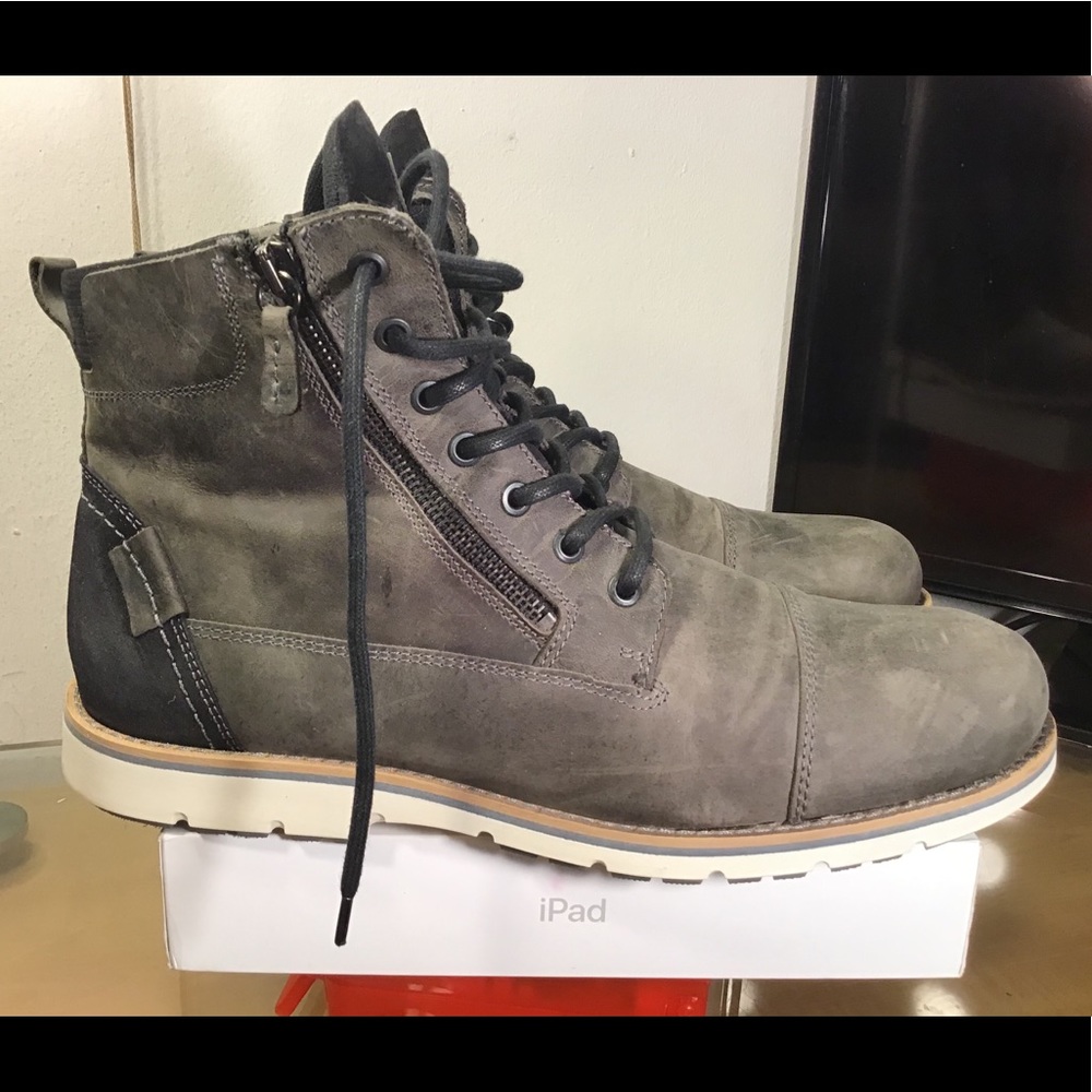 Aldo - Men's Casual Boot - Gray, Size 11. - Picture 3 of 14